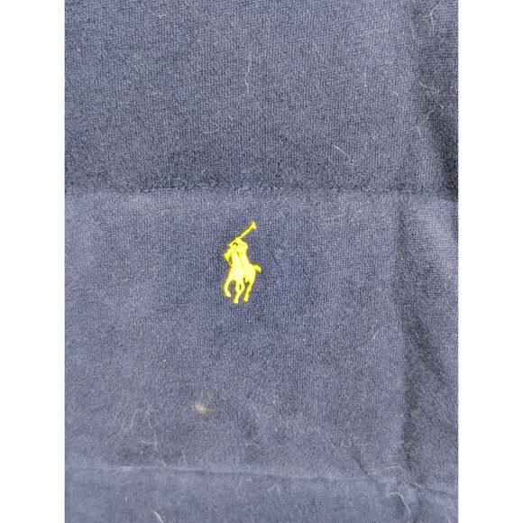 Polo Ralph Lauren Quilted Snap Button Vest Navy Blue Men's Size XL - Picture 5 of 13